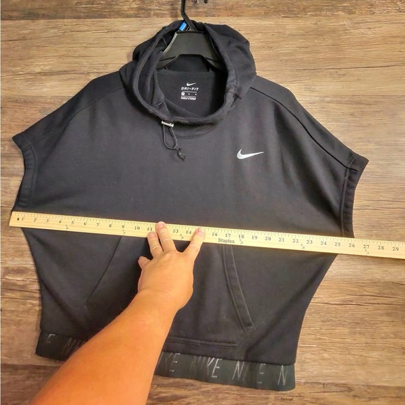 Nike Black Oversized Short Sleeve Sweatshirt - Picture 6 of 7